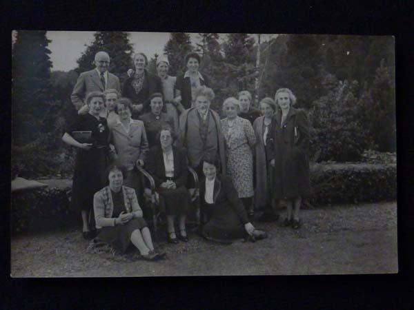 HP: With a group of refugees living in the Lake District during WW2