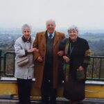 EA: With brother Leo and friend Stella, Vienna, 1999