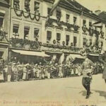 EK: The district military organization march, with the German Crown Prince, Öls, pre- First World War
