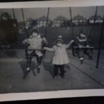 VK: "This is all my three children in Preston Park. About 1960."