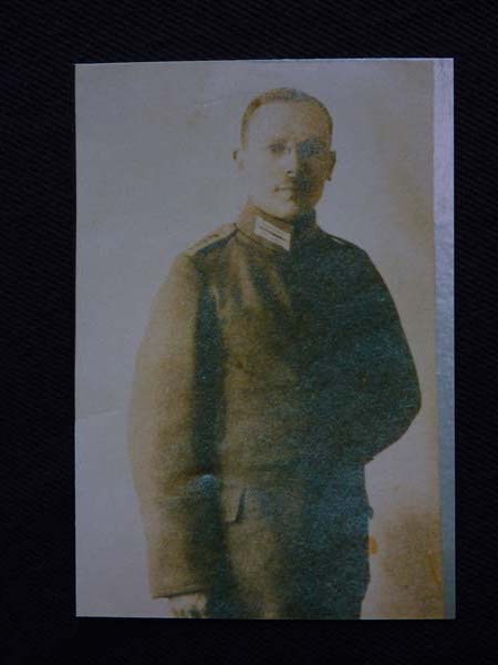 KM: Father when serving in Germany army during WW1, ca1914