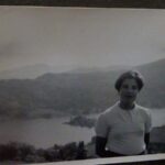 HP: At Grasmere in the Lake District, first summer in Britain. "It was the summer before the war broke out, so it was still a very carefree time."