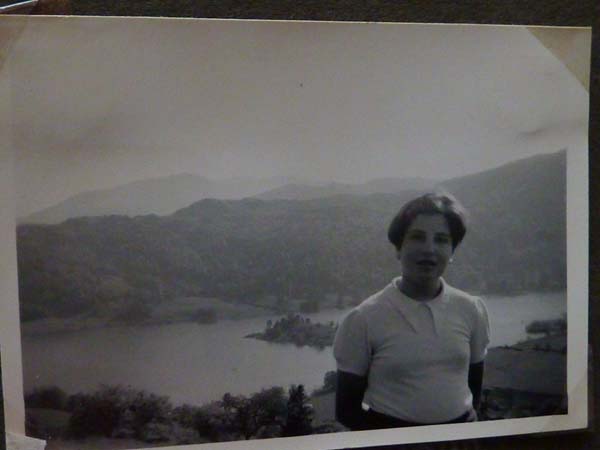 HP: At Grasmere in the Lake District, first summer in Britain. "It was the summer before the war broke out, so it was still a very carefree time."