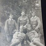 FB: Father as a Russian prisoner of war, possibly in Siberia, ca1916