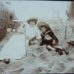 RB: Father on holiday with his mother, North Sea