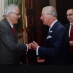 ER: With Prince Charles when he invited the Kinder to come to Buckingham Palace, 2014