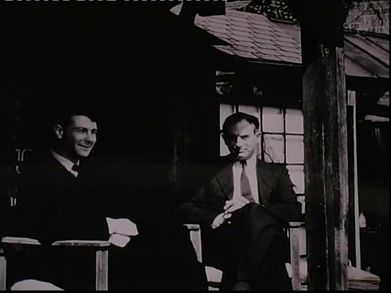 LB: With Prof. Sir Peter Medawar, Southampton, 1956