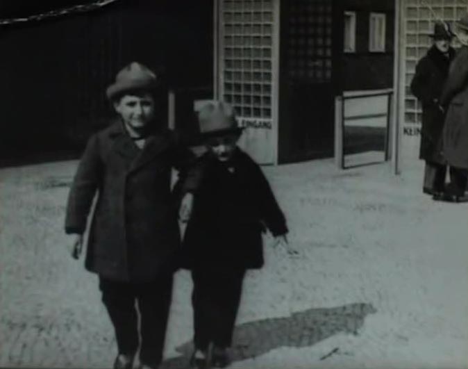 HG: Age ca. 4 years his older brother Rolf