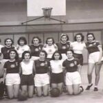 DB: AS a member of the basketball team of Bar Kochba, ca 1935