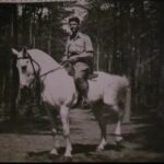 LB: In the British army stationed on the Lüneburger Heide, east of Hannover, 1946