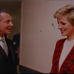 LB: With Princess Diana, St Mary’s Hospital, early 1980s