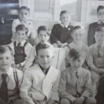 GB: Gustav at his seventh birthday party with a group of friends, their home at Budapest [Andrássy út. Andrássy út harminchét], 1943