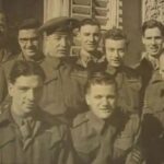 RM: With fellow soldiers, Austria, February 1946