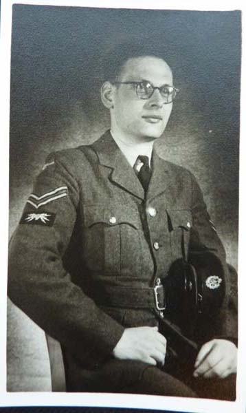 RB: Brother Martin, in the Royal Air Force, 1952