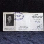 JG: British Forces ID card