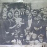 RR: Auntie Hanna's wedding, Kraków Ghetto, 1940. "And this photo is very remarkable because it was carried by Hanna through all the concentration camps Plaszów, Auschwitz and Ravensbrück, and survived from 1940 till she was liberated in 1945."