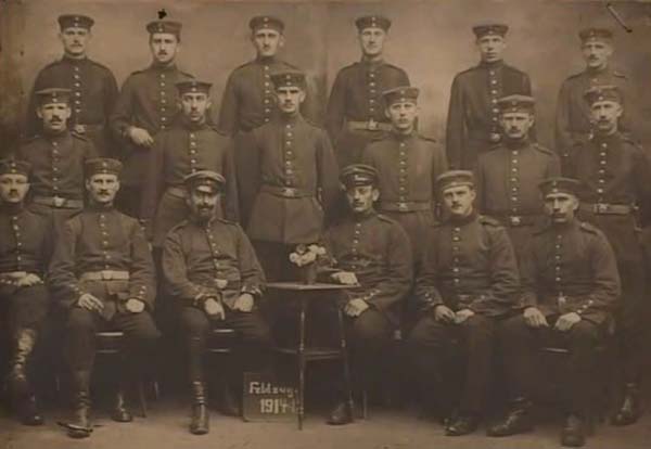 HS: WWI, father marked at back