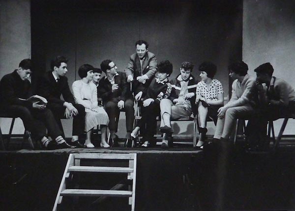 LL: The Phoenix Youth Group performing a play LL's husband Herbert co-authored, Herbert in the middle, 1960