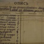 LF: The document issued to LF’s mother when they were deported from Lvov on the 13th of April, 1940