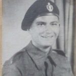 RL: Cousin Peter, who joined the British Army after evacuation. "The son of my- one of my father's brothers, who came to Britain in 1939 on a Kindertransport. With… And then, after evacuation, volunteered to go to the Army and saw service throughout the whole re-reconquest and victory…his sister committed- later committed suicide. And her father, who had been a slave labourer, left in, in Germany, after he was apparently restored to health - he looked normal again after being a human skeleton - committed suicide as well. The story goes on."