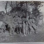 FK: Father Josef on the left of the photograph, taken probably on the Russian front, during the First World War