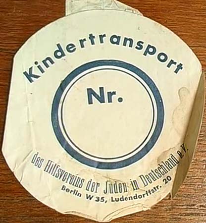 RG: Kindertransport label