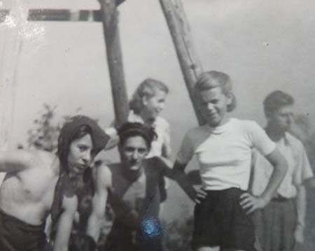 GF: On a trip outside Zilina near the forest which would be a refuge during persecution