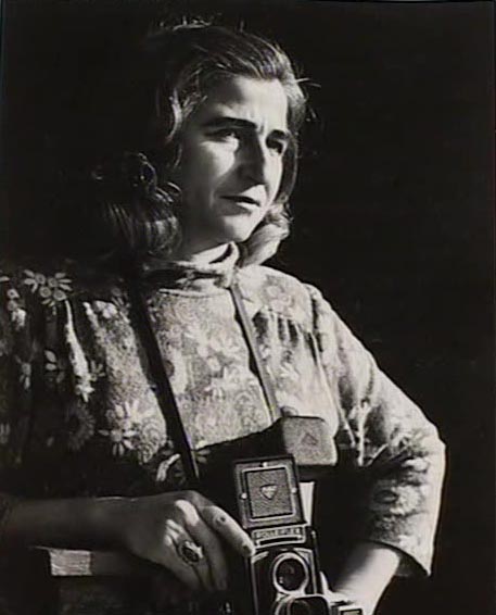 DB: With her Rolleiflex, 1950s/1960s