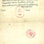 EM: Red Cross letters between Ernest Mitchell and Edith Rosenthal, 1943