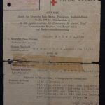 ER: Only communication from parents, already in the Warsaw ghetto, 22 May 1942. "And they do say here that we, the three boys, are now in England. We’ve never heard from them again."