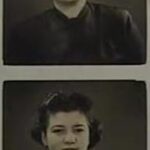 HS: Passport photos for journey to UK, 1939