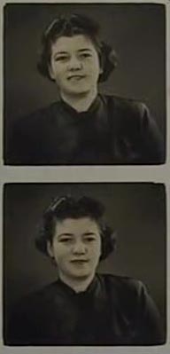 HS: Passport photos for journey to UK, 1939