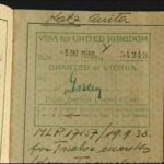 CF: UK entry visa, 1938
