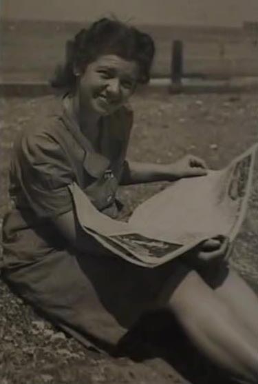HS: First day in England, "at the beach in Hunstanton with my newly found relations", July 21 1939