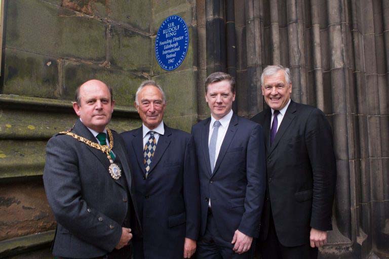 Plaque unveiling, 2017
