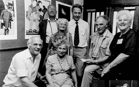 50th anniversary Reunion of Kindertransport in 1989