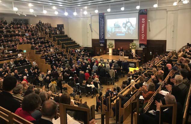 Kindertransport commemoration event at Friend's House, 2018