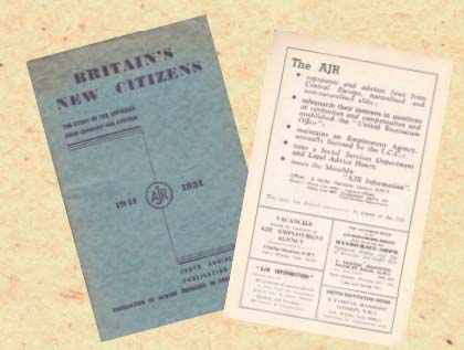 The AJR marked its first ten years in 1951
